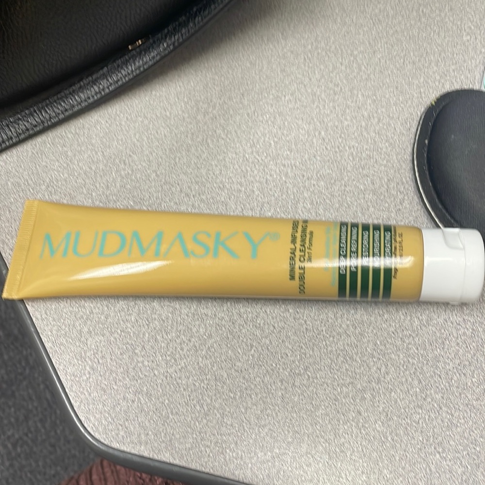Brand new mudmasky mineral infused double cleansing mask